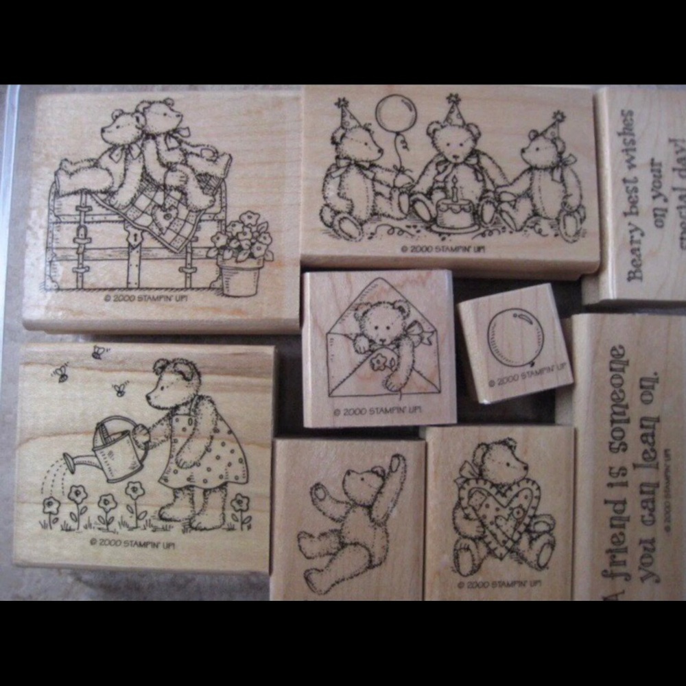 STAMPIN UP Beary Best Set